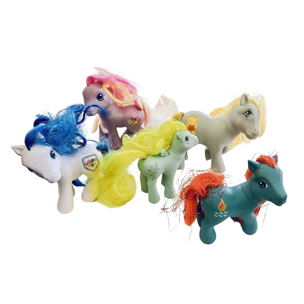 Vintage My Little Pony Lot G1 / G3 Hasbro Ponies
